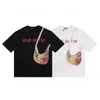 T-shirts pour hommes designer Shirts d'été Marque de luxe Lu T-shirts pour hommes et femmes à manches courtes Hip-Hop Street Tops