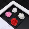 Fiori decorativi 500pcs PE schiuma teste di rose artificiali ghirlanda per caramelle fai -da -te goccia di materiale