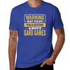 Aviso de polos masculino pode começar a falar sobre jogos gard games engraçados aniversário de Natal Presente de Natal Camiseta de grandes dimensões Sweat Mens Clothing