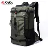 Backpack Kaka 50l Travel Waterproof Homens Mullifunction 17,3 Mochilas de laptop Macho de bagagem de bagagem masculina Mochilas Mochilas Qualidade