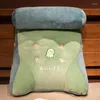 Cuscino da viaggio sedia giocatore giardino estetico fiore peluche decorazione di cannaperoom