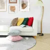 Poduszka 3D Rhombus Plush Cover Geometryczne dekoracyjne rzut obudowa miękka przytulna sofa sofa faux fur nordycka wystrój domu