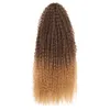 Parrucche Wigs Brasiliani Brasiliani Brasiliani ad alta temperatura Fibra di fibre all'uncinetto Trecce brasiliane Treccia sottili ondulate