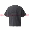 T-shirts voor heren 2024SS Patchwork Far Archive T-shirt Men Vrouwen ver. Archief vintage grijs zwart broedig t-shirt top H240508