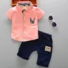 Baby Boy Clothes Set Tshirtshorts Kids Vêtements d'été mignon Té-enfant en bas âge de dessin