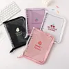Zipper A5/A6 Binder Kpop Pocard Collect Book Po Cards Organizer Notebook Sleeves School Stationery