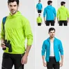 Camisas casuais masculinas masculinas e femininas para fazer caminhadas à prova d'água de jaquetas à prova de vento esportes de ciclismo ao ar livre Q240510