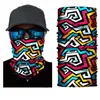 Fashion Face Masks Neck Gaiter Multifonctionnel Banaclava Bandana Ski Ski Cover Outdoor Tiproping Camping Randonnée Masque de voyage Q240510