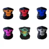 Fashion Face Masks Neck Gaiter Multi fonctionnelle Ghost Skull Scarpe Tube chaud Halloween Bandband Collier Magic Gift Q240510