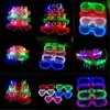 Dark the In LED Glow Lunes Halloween Christmas Wedding Carnival Birthday Party Props Accessory Neon Flashing Toys 829