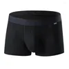 MUITAS PONTES BOXER MEN MENHEIRA PENTES DE LEGAS PLATAS CHOXERS HOMBRE Fosed Sexy Calcinha elástica de CueCa Bolsa grande Briefas finas gtopx Man