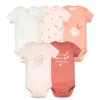 5pcslot baby-bodySity Fashion Girl Vêtements Coton né bébé garçon Corps bébé Body Jumpsuit Cartoon Ropa Bebe 240511