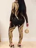 Sexy Long sleeve Sequin bodycon jumpsuit women body bodysuit one piece birthday party nightclub outfits womens jumpsuits overall 240511