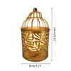 Candle Holders Hanging Holder Birdcage Metal Vintage Lantern Tealight Centerpieces Candlestick For Table Wedding Party Indoor Outdoor