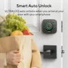 Ultraloq U-Bolt Pro Lock + WiFi Bridging, entrée sans clé 7 en 1 avec reconnaissance, télécommande d'application, reconnaissance et clavier, verrouillage intelligent, empreinte digitale