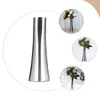 Vases Stainless Steel Vase Dried Flower Container Golden Wedding Decorations Holder Table Centerpieces Hydroponics Artificial Flowers