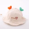 Baby Sun Hat For Boy Girl Peuter Zomer emmer hoed Kids Zon Bescherming Strandhoed Katoen Babyhoeden