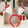 Forniture per feste Christmas Decorative Headband Festival Double Head Dwarf Bambore Canate Decorazione della sala per le vacanze