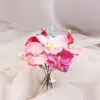 Fiori decorativi farfalla orchidea fiore cerimonia della cerimonia torta decorazione di alta grado sentenza di simulazione di simulazione accessori per la testa