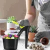 Fleurs décoratives 2 pcs talons hauts Pottes de fleur plantes jardinières Pots Plastique intérieure Nursery Home Small Outdoors décorer