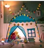 Çocuk çadır kapalı ve açık oyun bahçesi tipi prenses kalesi katlanır küp oyuncak çadır çocuk oda ev teepee tiyatrosu 240424
