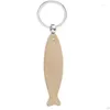 Party Favor Beech Wood Keychain Favors Blank Personalized Customized Tag Name ID Pendant Key Ring Buckle Creative Birthday Gift SN4123