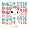 Vinil Washable Party Bunny ovos de páscoa caça a calor adesivos para camiseta jn06