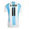 Maglie da calcio Messis Otamendi de Paul National Team Copa Dybala Martinez2024 2025 Euro Cup Argentinamartinez Kun Aguero Maradona Shirt calcistiche 24