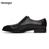 Casual Shoes Double Gold Metal Buckle Thick Platform Men Genuine Leather Formal Spring Slip On Office Work Dress Loafers