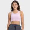 Canotte da yoga con reggiseno imbottito bellissimo giubbotto posteriore sport di fitness per donne indossare una donna di alta resistenza alla moda