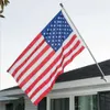 Flag USA Festive Embroidered Banner 90X150cm Outdoor Stars Stripes Brass Grommets Banners 3X5 Feet American Decor Flags 0131 s s