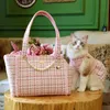 Luxury Shoulder Bags For Small Dogs Pet Items Outdoor Portable Puppy Handbag Dog Accessories Yorkshire Chihuahua Carrier For Cat 240511