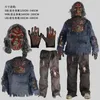 Tie-Dye Zombie Skull Suit Cosplay Cosplay Kostuum Masquerade Horror Demon Ghost Dress Up Halloween Party Performance Props