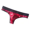 Underpants Mens Fucice in pelle sexy perizoni perizoma Nightclub Performance Underwear's Hightwear High Stretch giapponese