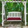 Oreiller Banc extérieur Mat de siège pour la maison pour canapés meubles Jardin Pousque de chaise en bois imperméable Accessoires de plancher solaire