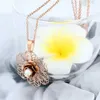 Pendant Necklaces Stainless Steel Flower Necklaces For Women Pearl Pendants Chocker Fashion Luxurious Accessories