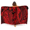Salon Pareo Comfortable Beach Wear Towel Polynesia Source Products Samoan Tribe Samoa Totem Tattoo Printed Sarong