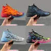 Schema da basket di Basketball Designer di palla lamelo Donne viola MB 4 MB0.4 MB4 MELO ZAPATO Lamelos Rick 2024 Man Woman Fashion Trainer Sneaker Dimensioni US4.5-US12.5