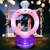 Day Wedding Proposer Marier Saint-Valentin Nouveau amour Iatable Room Outdoor Decoration LED Light Baby Birthday Party Decor Cadeaux 1208