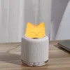 Lampada PET PET UMIDIFICATORE USB Mini Cartoon Cat CAT COMPISSIONE DI CONSIDIO DI OFFICIO IDRATORE AIR NOTTE LIGHT