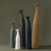 Vasos de cogumelos nórdicos estilo florestas Pull String Handicraft Minimalist Decorativa Decoração de casa com cerâmica de vaso
