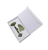 Natural Jade Facial Massage Roller Quartz Roller Slimming Face Massager Lyft Tool Stone Skin Massage Beauty Care Set Box3284441