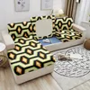 Stol täcker randplädtryck soffa säte kudde täcker modern geometisk mönster maskin tvätt soffa hem dekoration