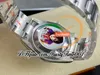 126000 VR3230 Automatique Unisexe Watch Mens Womens Watches Clean CF 36mm Silver Diad Stick Markers SS 904L Bracelet en acier Super Edition TrusyTime001