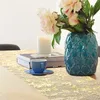 2/1pack Sparkle Table Runners Золото/Серебряная блеска блеска. Металлическая фольга Тонкая сетчатая вечеринка день рождения свадебный рождественский декор 240509