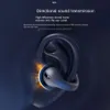 Clipe em fones de ouvido Bluetooth 5.3 Sports Wireless Condução de ar com redução de ruído ativo