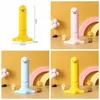 Lampade da tavolo Small Duck Folding Desk Lampada decorativa Cartoon Creative Reading USB Carica carina Porta del telefono cellulare Compleanno