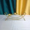 Ljushållare järnbord teealight hållare metall ljusstake kandelabra står matsal bröllop födelsedagsfest dropship