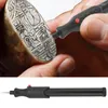 Ceinture à outils de gravure miniature électrique 5 pointes de diamant interchangeables pour les bijoux de bricolage faisant du verre en métal