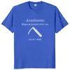 Anesthésie faisant que les gens se retrouvent t-shirt docteur anesthétique cadeau à manches courtes d'été 100% coton Unisexe T-shirt eu taille 240511